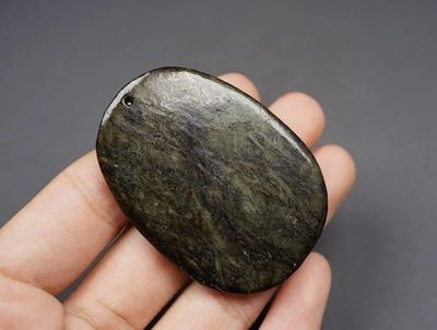 玉石翡翠玛瑙｜拍卖专场 地方玉 一路连科纹玉牌挂件