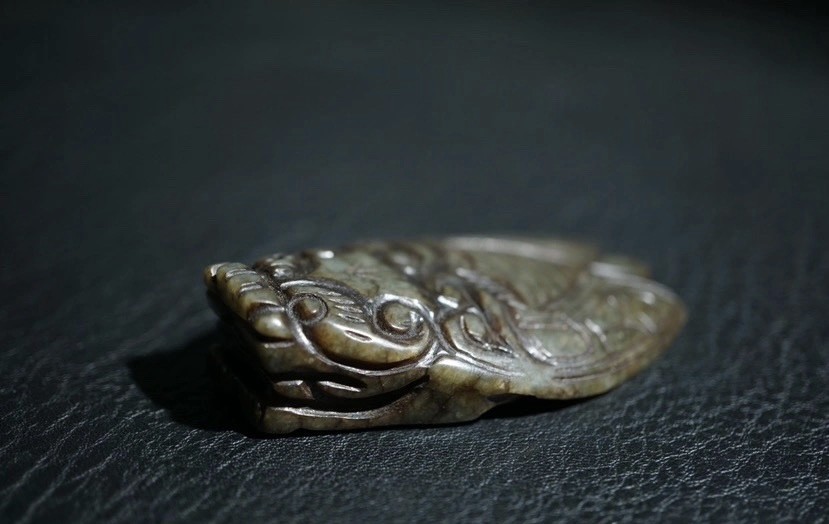 ｜冷门出品｜精选专拍·第贰拾叁场· 明清工老和田玉玉蝉把件