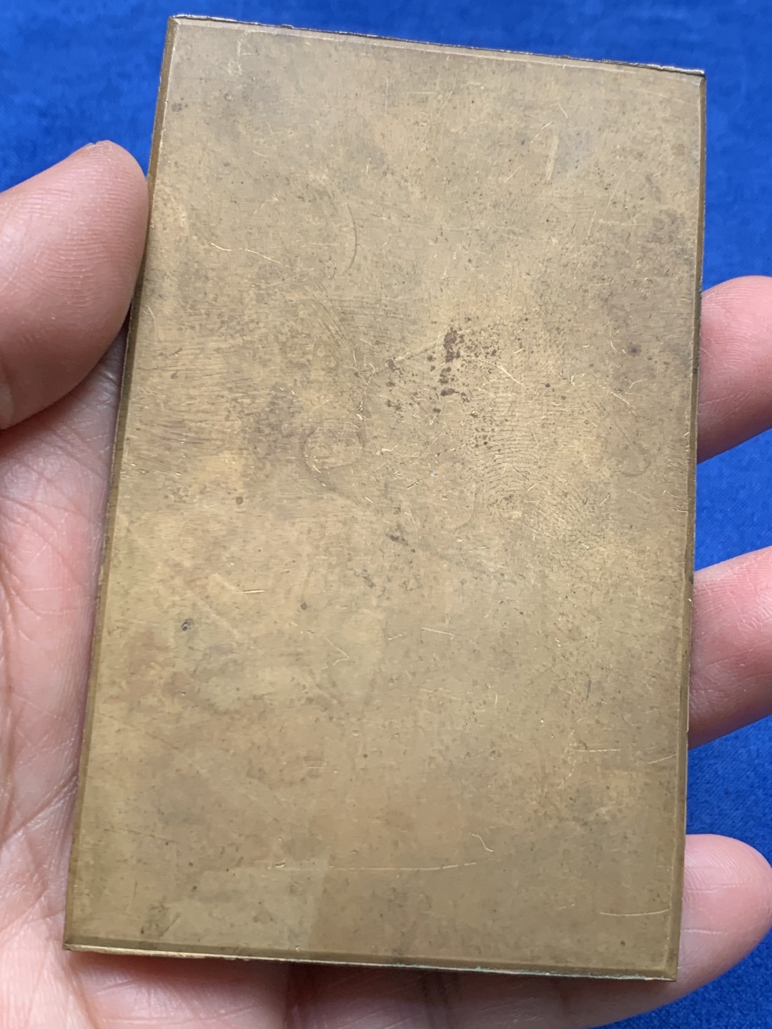 《竞宝斋》第149场-周日，周一，周四 3场 (全场包邮) 欧洲 20世纪 风景艺术纪念方章，有着荷兰的狮子，也有法语的影子 自辩吧 重量220.69g，60mm*100mm，厚重镀金感