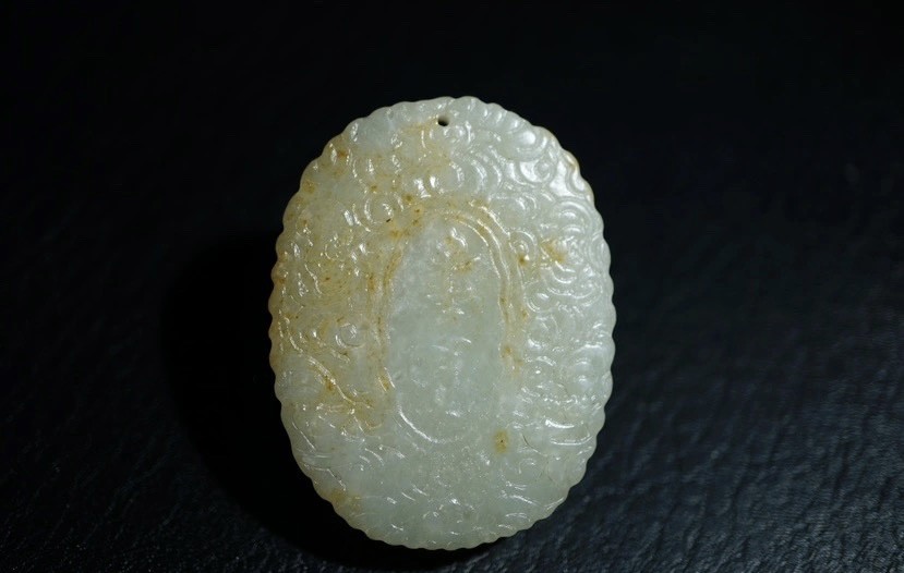 ｜冷门出品｜精选专拍·第贰拾叁场· 明清工老和田玉斋戒牌挂件