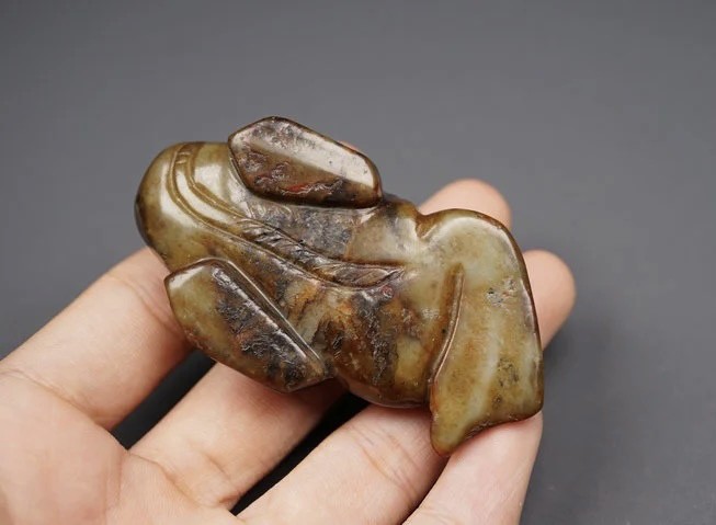 ｜冷门出品｜精选专拍·第贰拾伍场· 和田玉 三脚金蟾把件