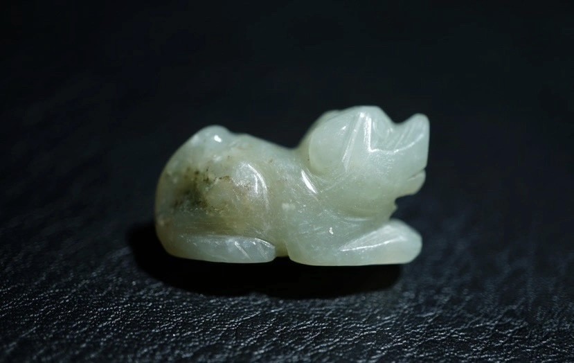｜冷门出品｜精选专拍·第贰拾伍场· 明清工老和田玉玉狗挂件