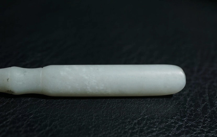 ｜冷门出品｜精选专拍·第贰拾伍场· 明清工老和田玉茶则把件