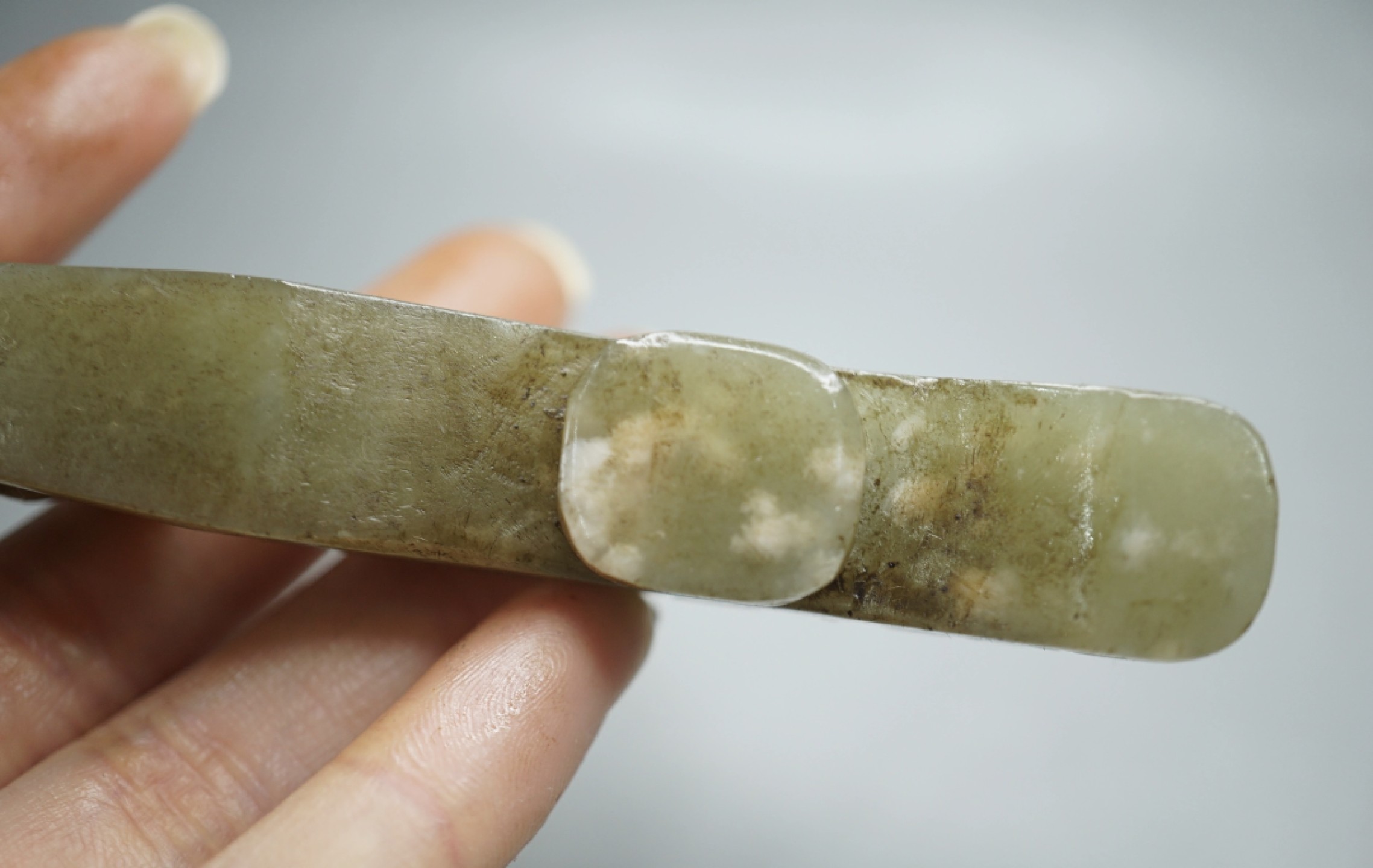 ｜冷门出品｜精选专拍·第贰拾伍场· 老和田玉龙钩把件