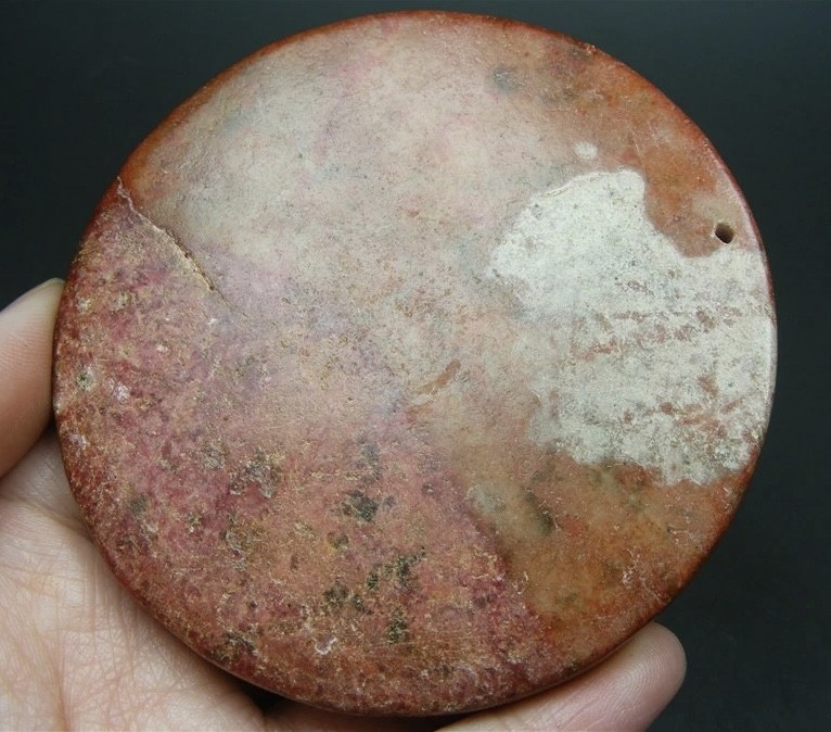 ｜冷门出品｜精选专拍·第贰拾伍场· 地方玉仿古提油做色高浮雕螭龙圆