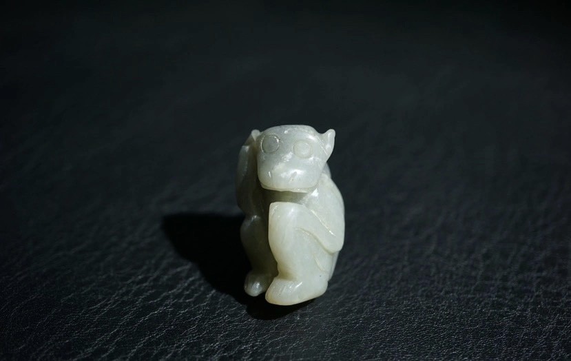 ｜冷门出品｜精选专拍·第贰拾伍场· 明清工老和田玉玉猴挂件