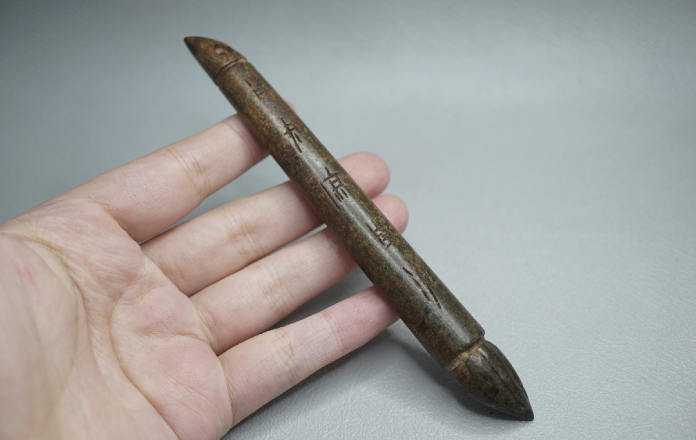 ｜冷门出品｜精选专拍·第贰拾伍场· 苏工和田玉毛笔挂件