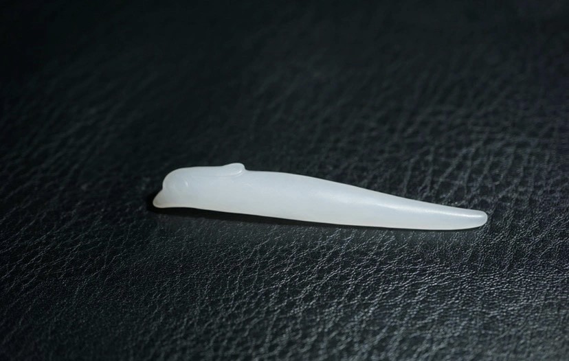 ｜冷门出品｜精选专拍·第贰拾伍场· 明清老和田玉凤首小茶拨