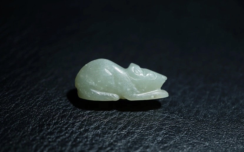 ｜冷门出品｜精选专拍·第贰拾伍场· 明清工老和田玉玉鼠挂件