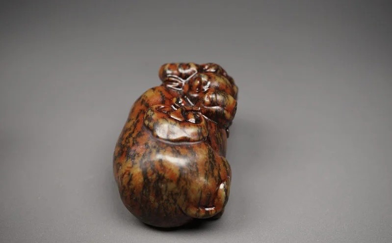 ｜冷门出品｜精选专拍·第贰拾伍场· 和田玉老提油 牛把件｜尺寸 6.5*4.3*3.6厘米