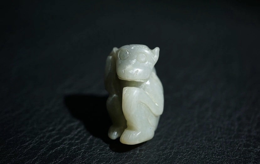 ｜冷门出品｜精选专拍·第贰拾伍场· 明清工老和田玉玉猴挂件