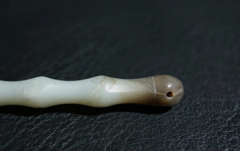 ｜冷门出品｜精选专拍·第贰拾伍场· 明清工老和田玉茶则把件