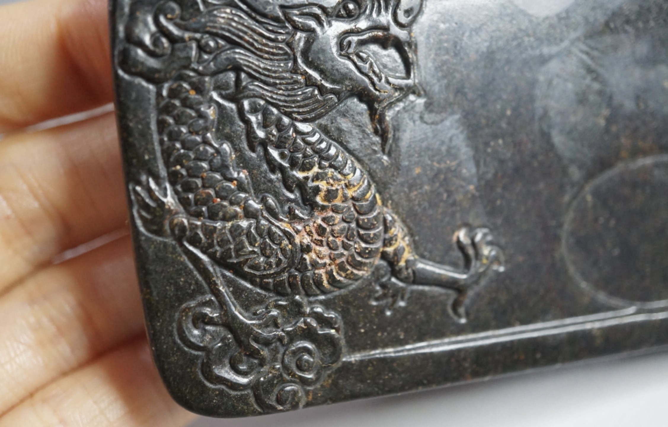 ｜冷门出品｜精选专拍·第贰拾伍场· 地方玉龙纹砚台