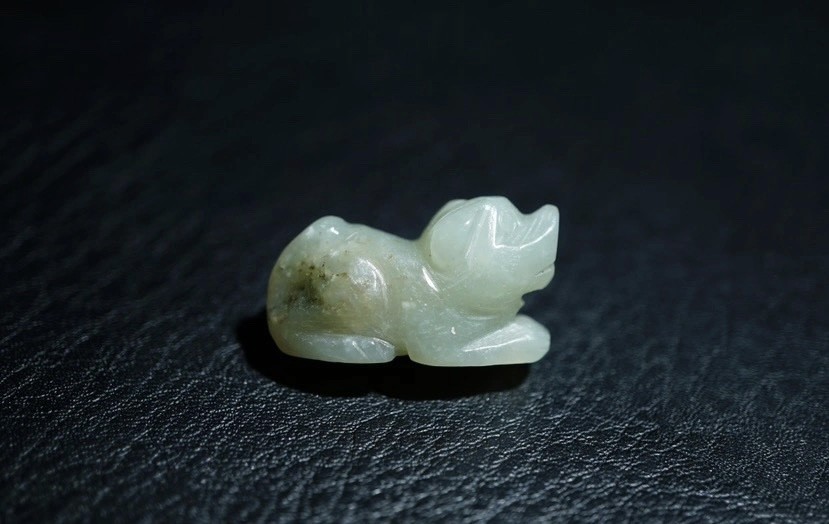 ｜冷门出品｜精选专拍·第贰拾伍场· 明清工老和田玉玉狗挂件