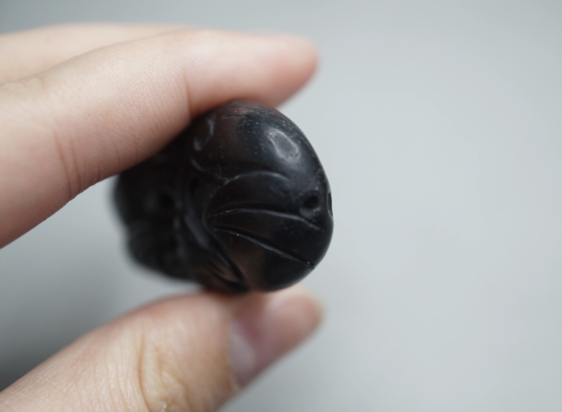 ｜冷门出品｜精选专拍·第贰拾伍场· 苏工和田玉黑皮浮雕随型挂件