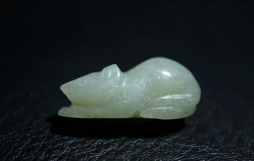 ｜冷门出品｜精选专拍·第贰拾伍场· 明清工老和田玉玉鼠挂件