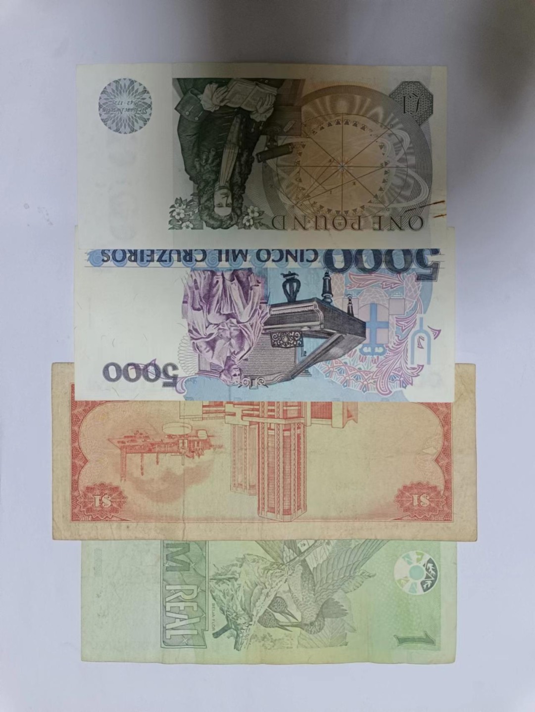 【20230405】非流通纸币第十一场 南美洲国家和英国纸币