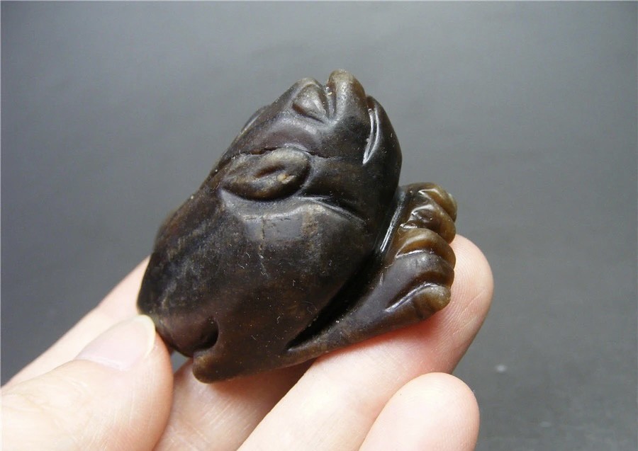 ｜冷门出品｜精选专拍·第贰拾伍场· 地方玉带沁立体圆雕三足金蟾大摆件