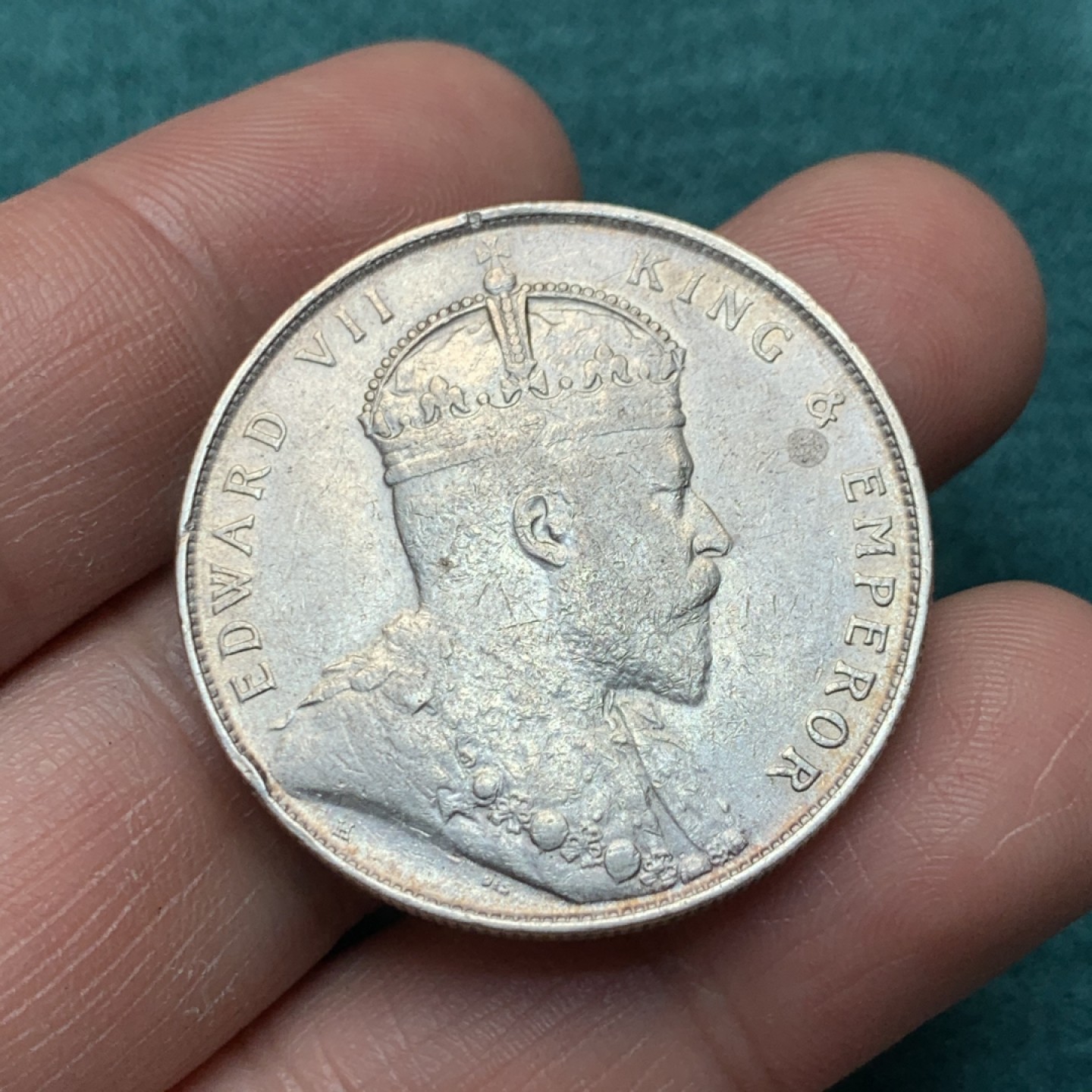 《竞宝斋》第150场-周日，周一，周四 3场 (全场包邮) 1907年海峡一圆银币品相不错