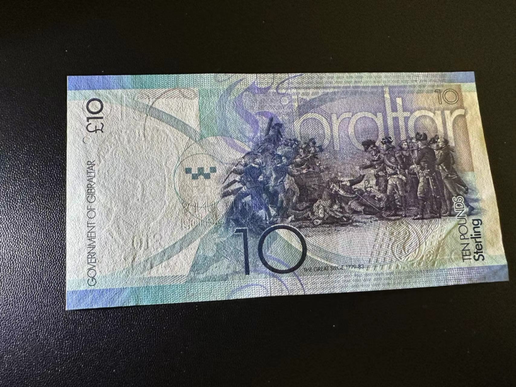 《外钞收藏家》第二百五十八期（连拍第三场） 2010年直布罗陀10元  全新UNC