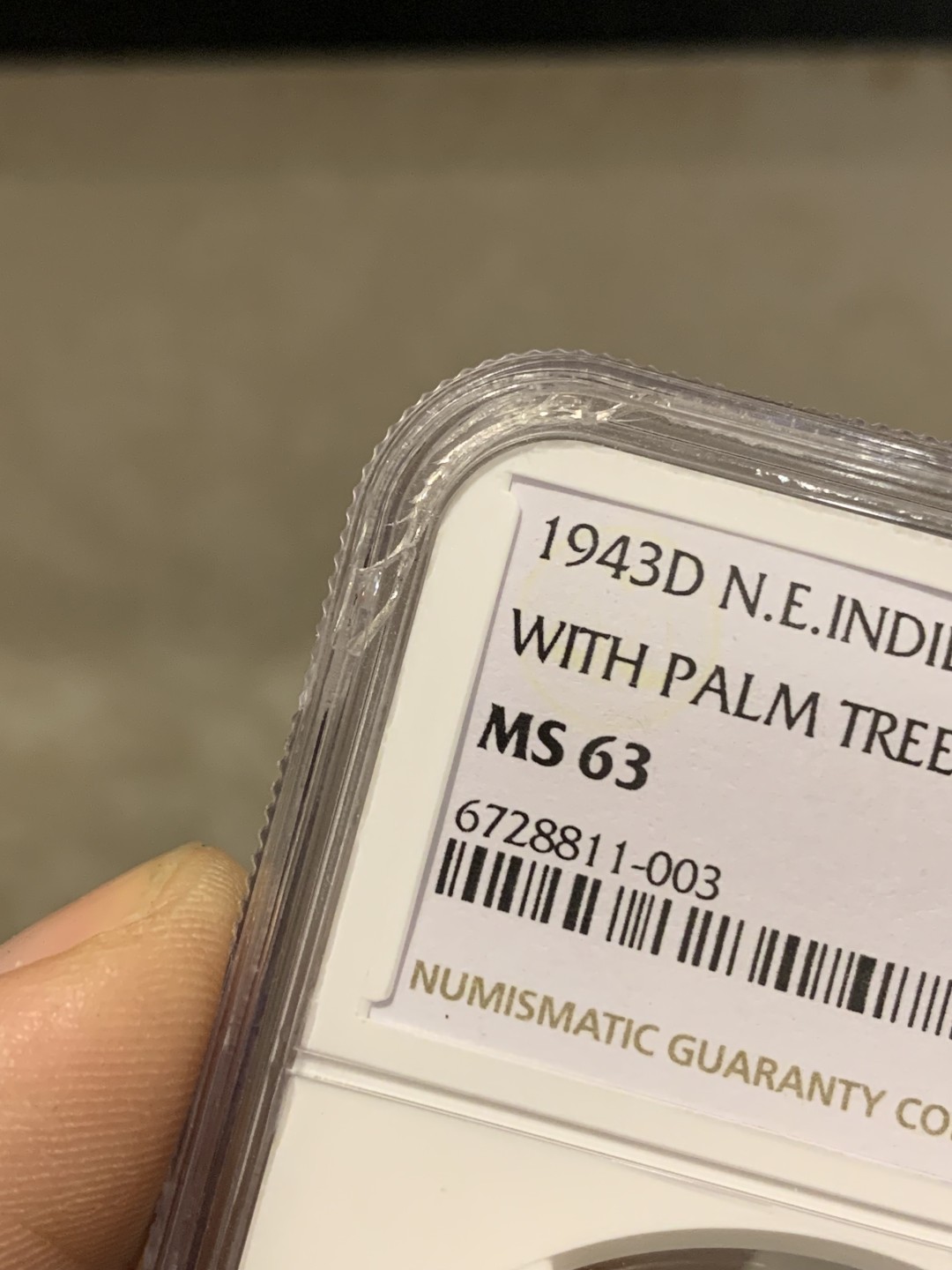 《竞宝斋》第150场-周日，周一，周四 3场 (全场包邮) NGC-MS63 荷属东印度 1943年 威廉米娜女王 2.5大银币 殖民地系列