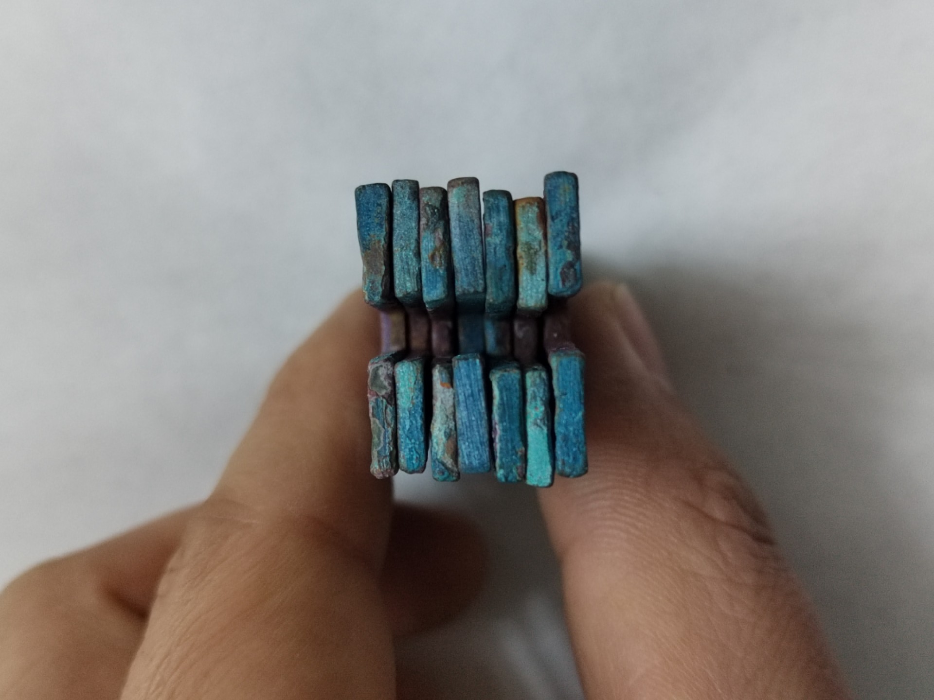 王莽货布一窝7枚通走