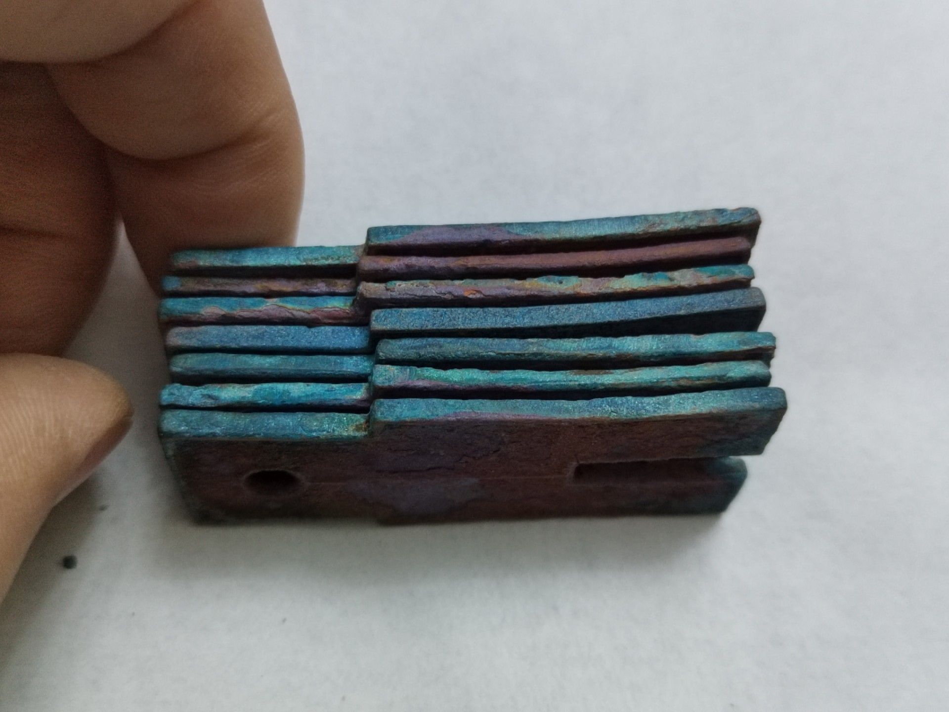 王莽货布一窝7枚通走