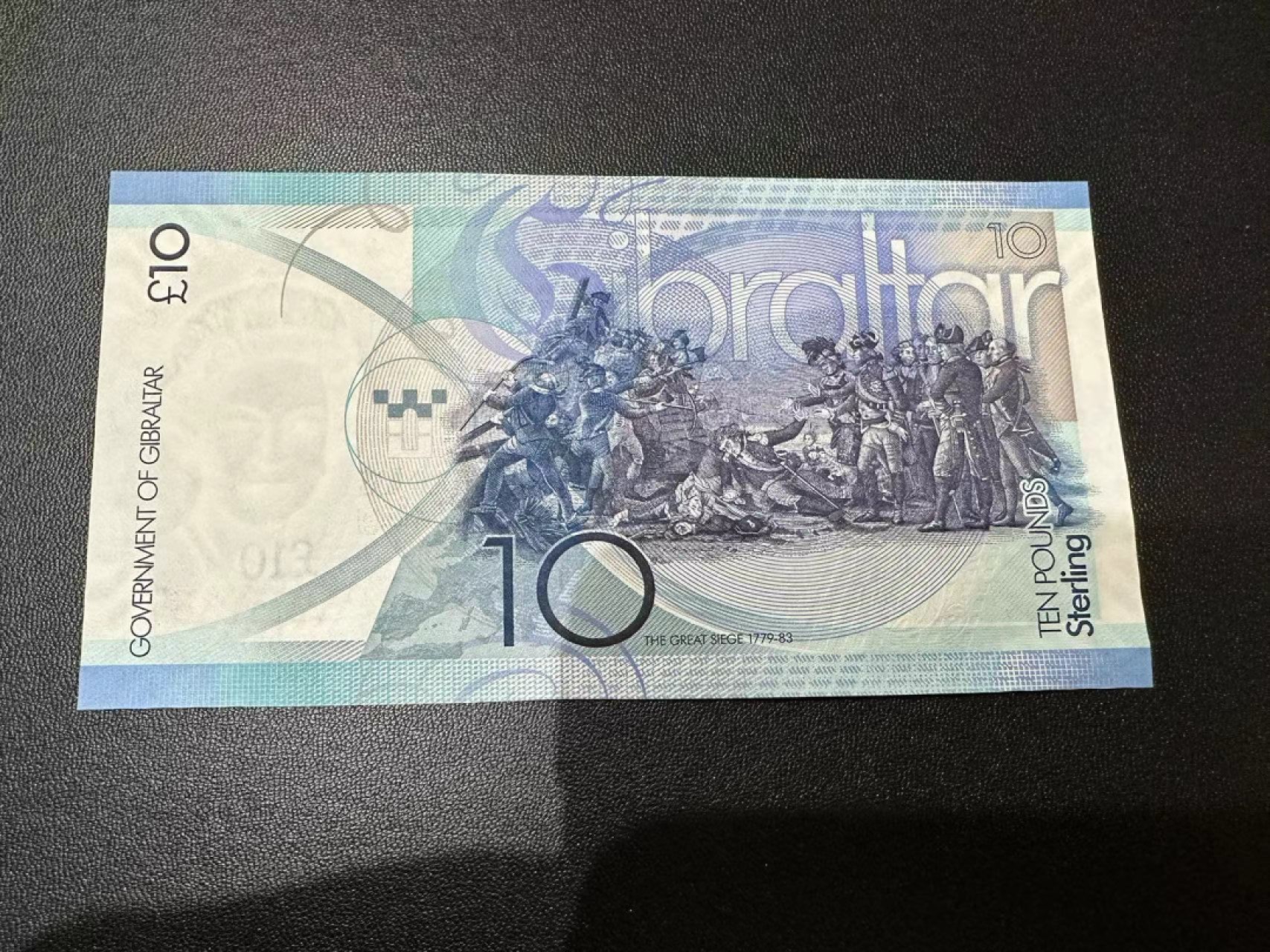 《外钞收藏家》第二百五十八期（连拍第三场） 2010年直布罗陀10元  全新UNC