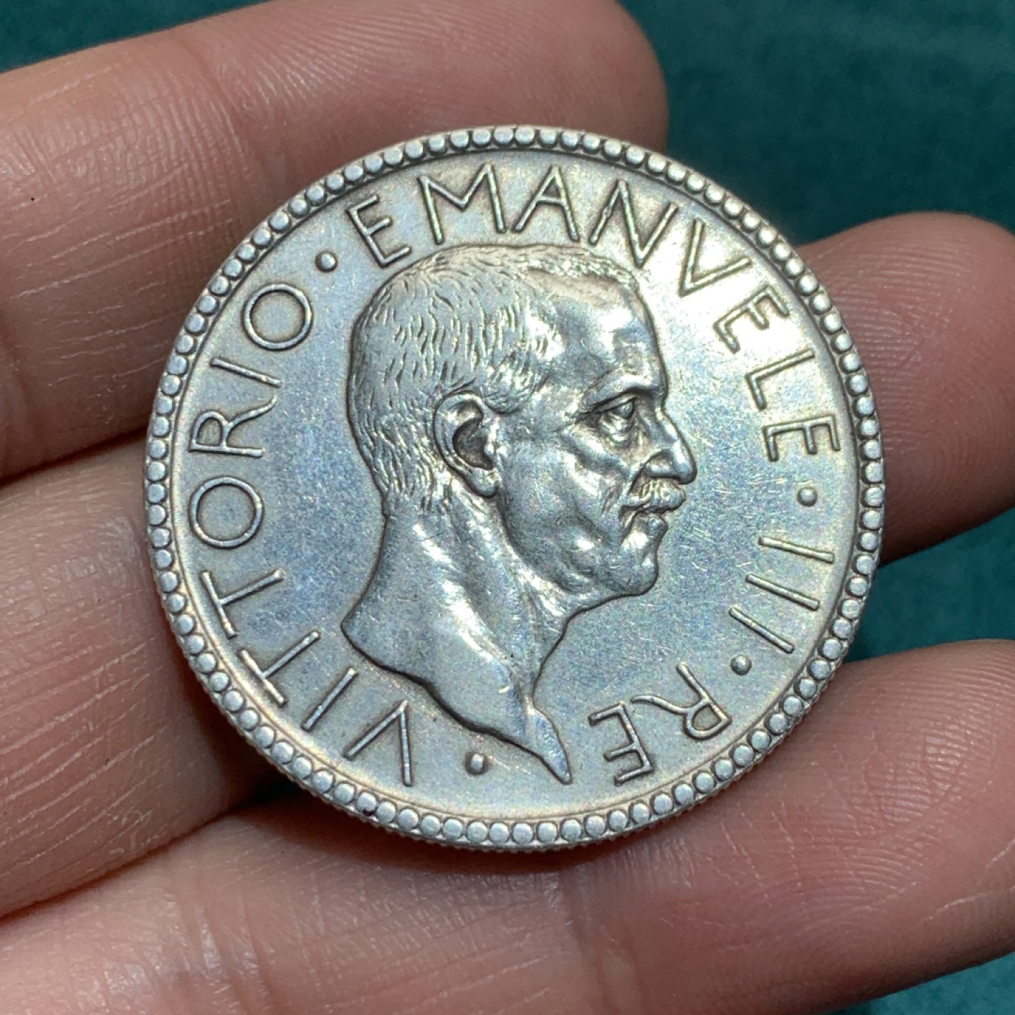 《竞宝斋》第150场-周日，周一，周四 3场 (全场包邮) 1928年意大利裸男20里拉少见年份