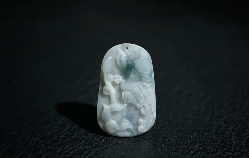 ｜冷门出品｜精选专拍·第贰拾柒场· 翡翠三彩蝶恋花玉牌挂件