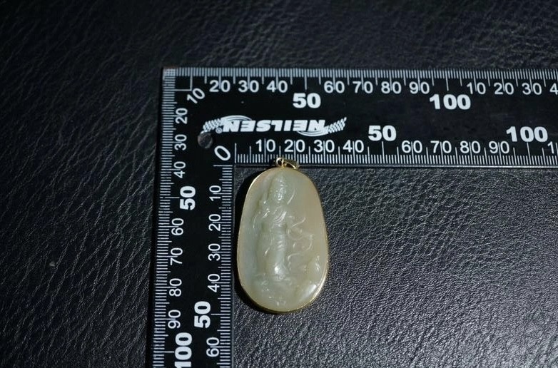 ｜冷门出品｜精选专拍·第贰拾陆场· 苏工老和田玉观音挂件