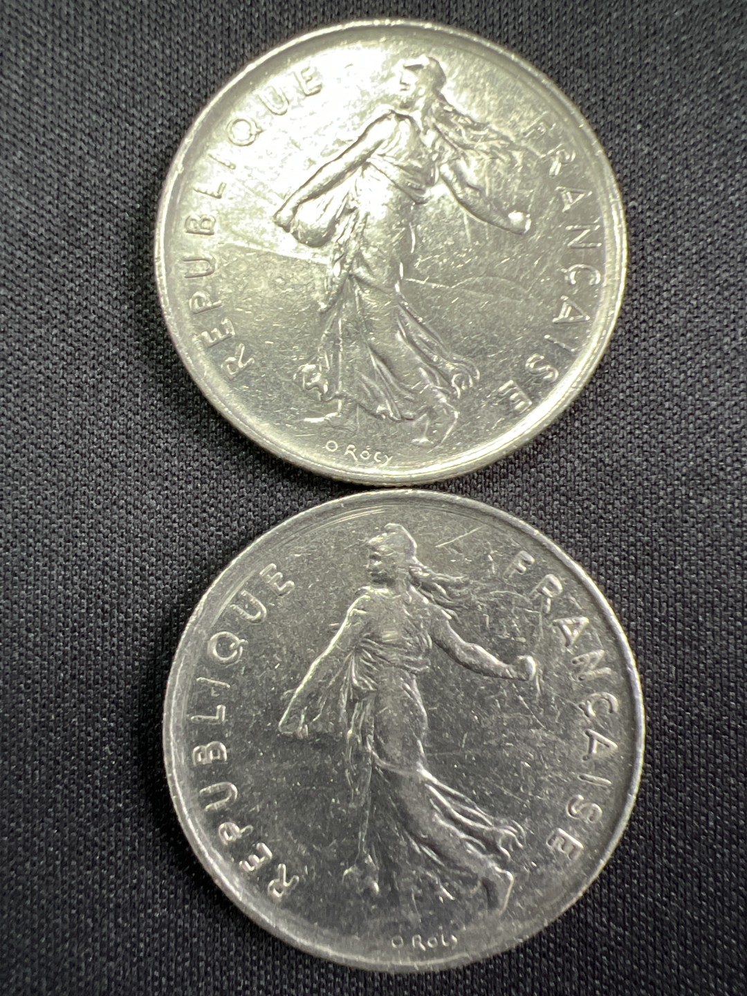 泡泡堂微拍第一 一 七幕硬币捡漏可累计专场👿👿，累计满二十元包邮，接受代拍业务 法国5法郎2枚