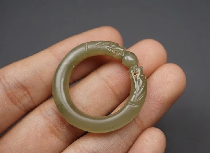 ｜冷门出品｜精选专拍·第贰拾陆场· 和田玉 龙圈挂件