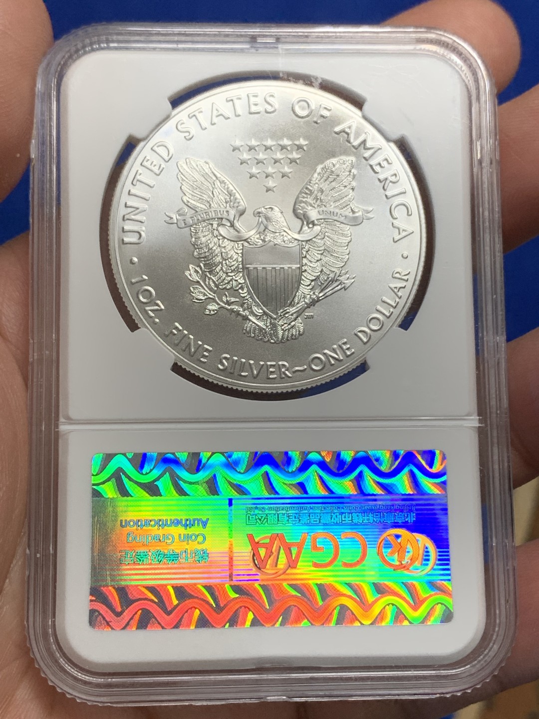 《竞宝斋》第150场-周日，周一，周四 3场 (全场包邮) 美国 2017年 行走 1美元银币 1盎司 31.1克 999银