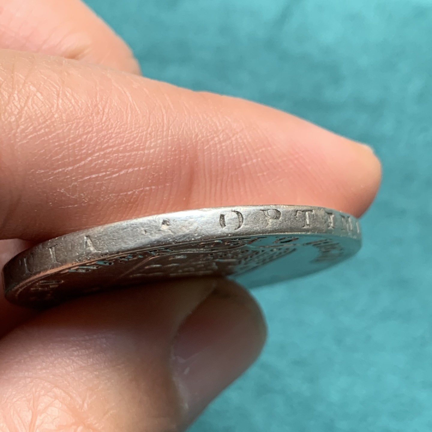 《竞宝斋》第150场-周日，周一，周四 3场 (全场包邮) 意大利 那不勒斯 1833年 120G大银币 大头版