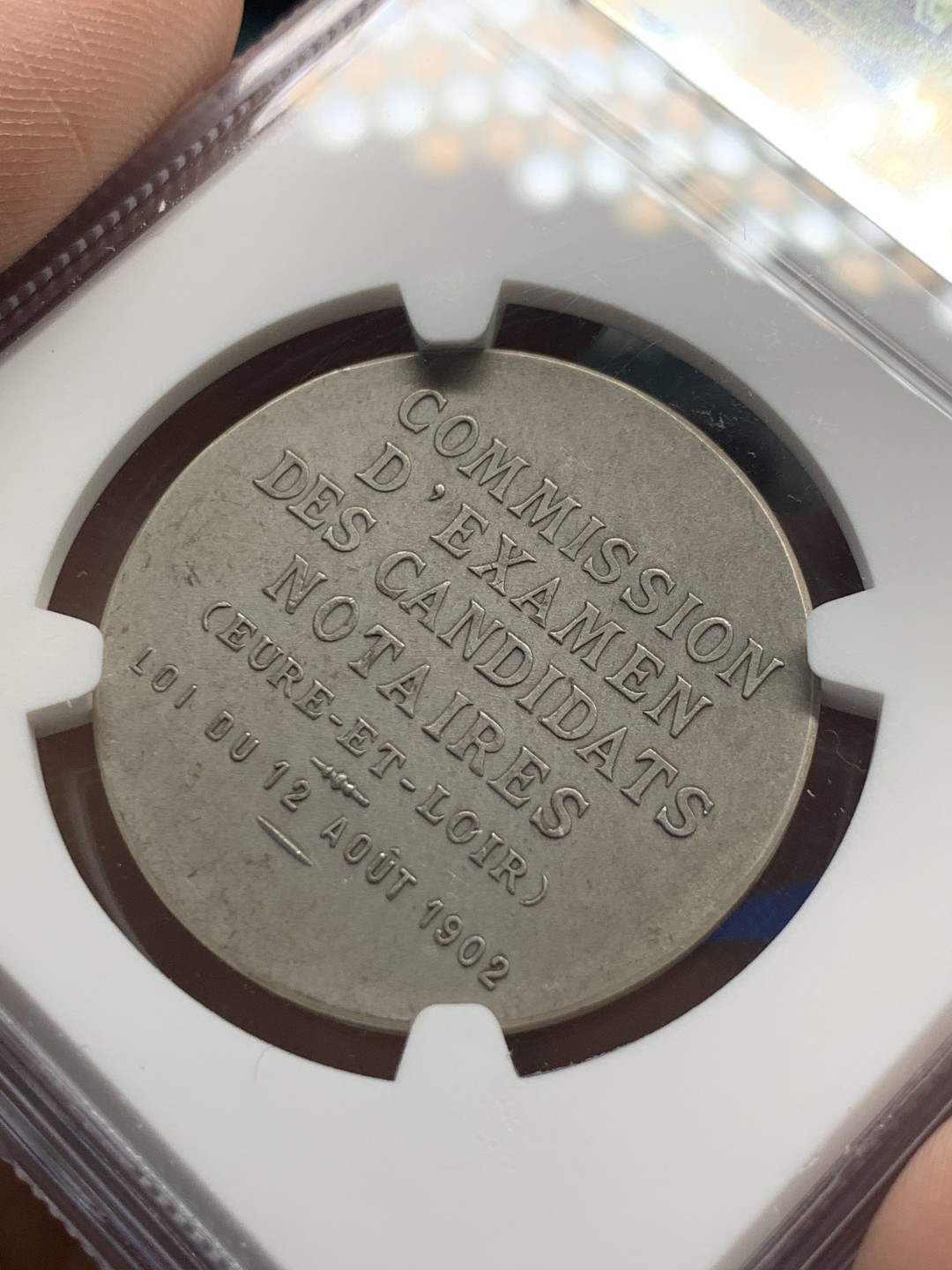 《竞宝斋》第150场-周日，周一，周四 3场 (全场包邮) NGC MS64 1902年法国玛丽安娜女神银章 顶级品相状态