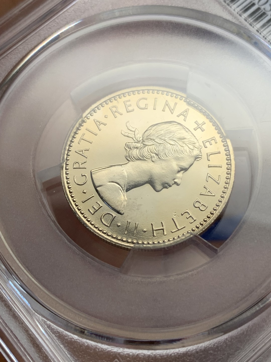 《竞宝斋》第150场-周日，周一，周四 3场 (全场包邮) PCGS PR67 1970年英国精制1先令 12进制关门精制币
