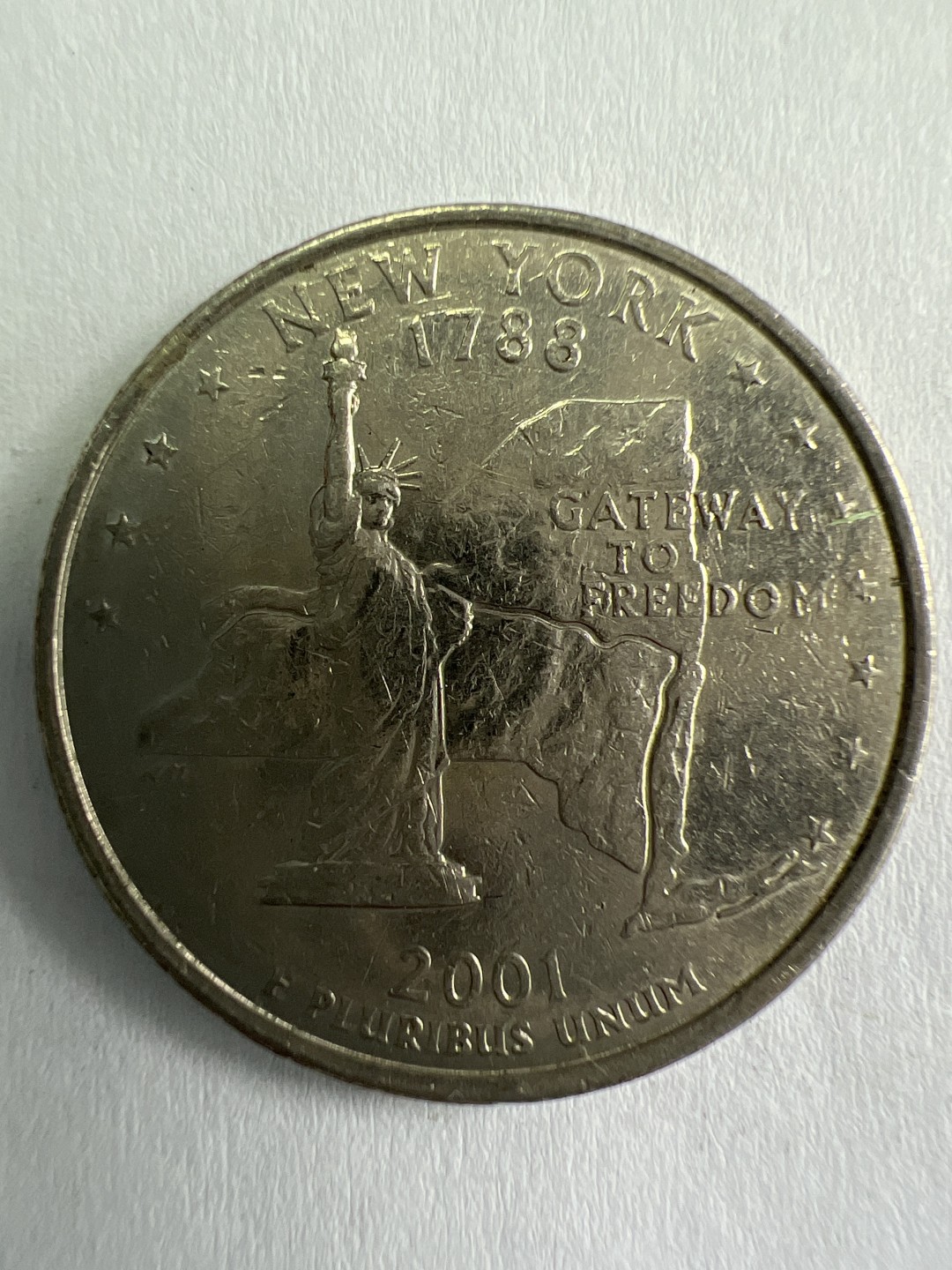 泡泡堂微拍第一 一 七幕硬币捡漏可累计专场👿👿，累计满二十元包邮，接受代拍业务 美国纽约州州币