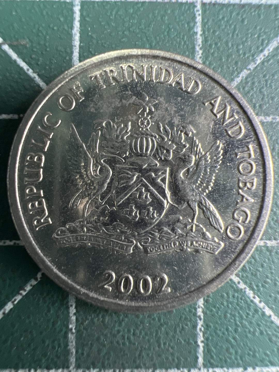 泡泡堂第285期  世界硬币 （无押金，捡漏，全场20包邮，偏远地区除外，接收代拍业务） 特立尼达和多巴哥25分