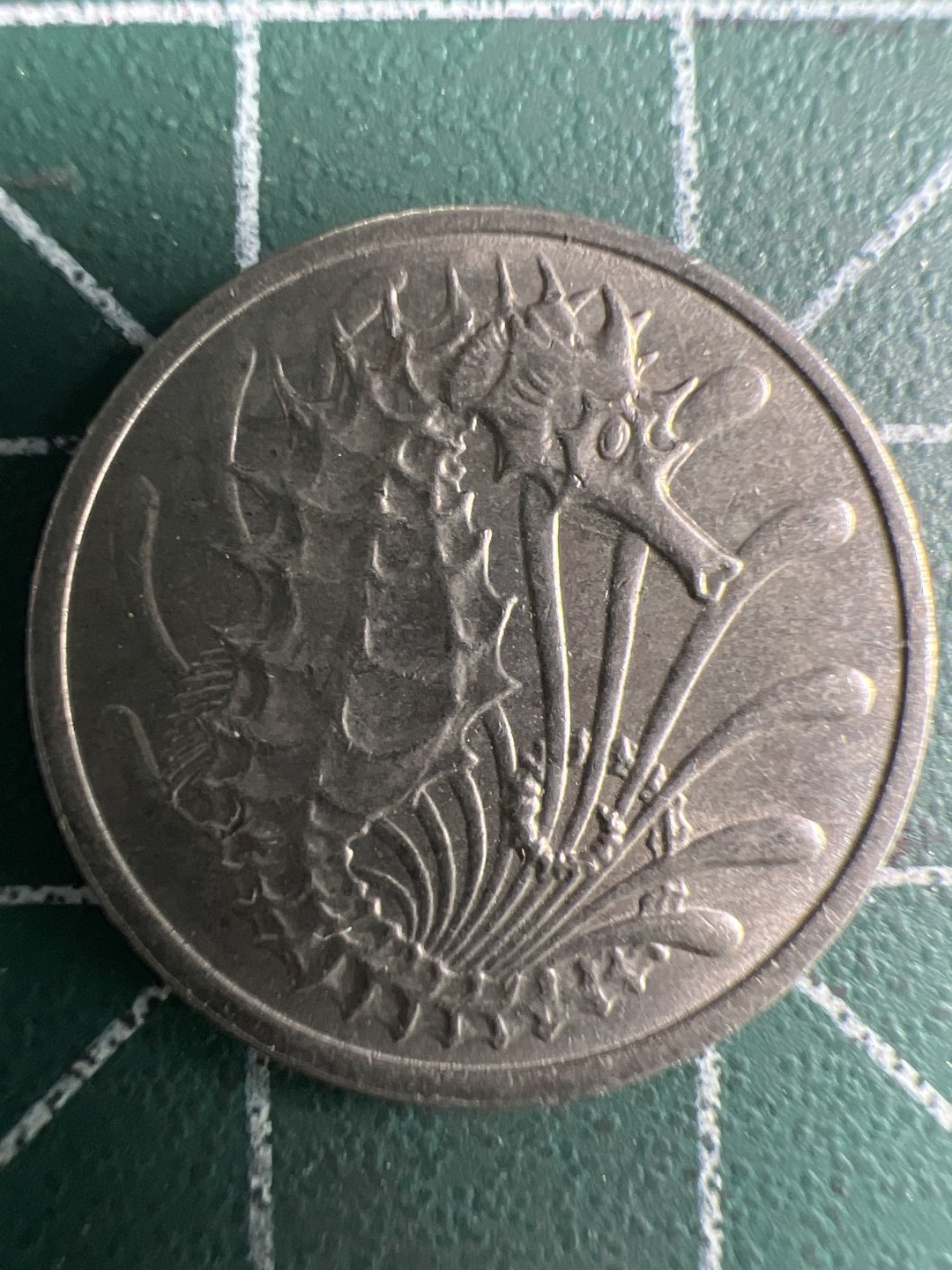 泡泡堂第298期  世界硬币 （无押金，捡漏，全场20包邮，偏远地区除外，接收代拍业务） 新加坡海龙