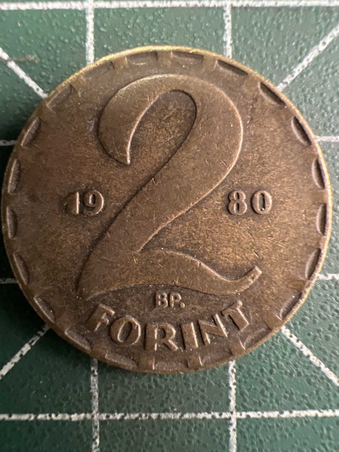 泡泡堂第285期  世界硬币 （无押金，捡漏，全场20包邮，偏远地区除外，接收代拍业务） 匈牙利2福林