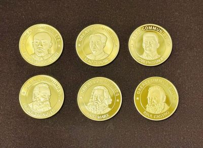 CSIS-GREAT评级精品钱币拍卖第一百八十九期 - 坦桑尼亚2015年伟大的共产主义者精制镀金纪念铜币6枚套
