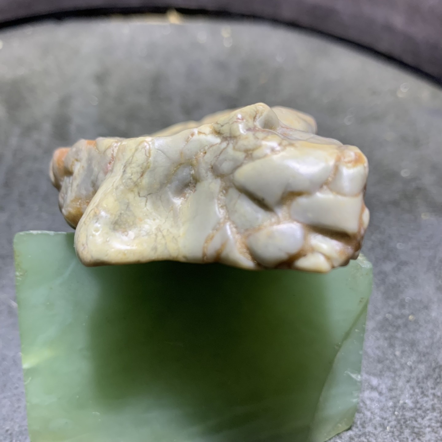 仅此一块，天然精品戈壁滩马马石原石一块！