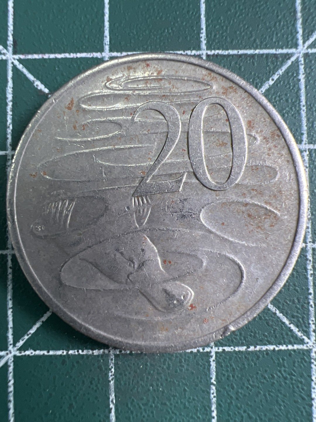 泡泡堂第285期  世界硬币 （无押金，捡漏，全场20包邮，偏远地区除外，接收代拍业务） 澳大利亚20分 老年