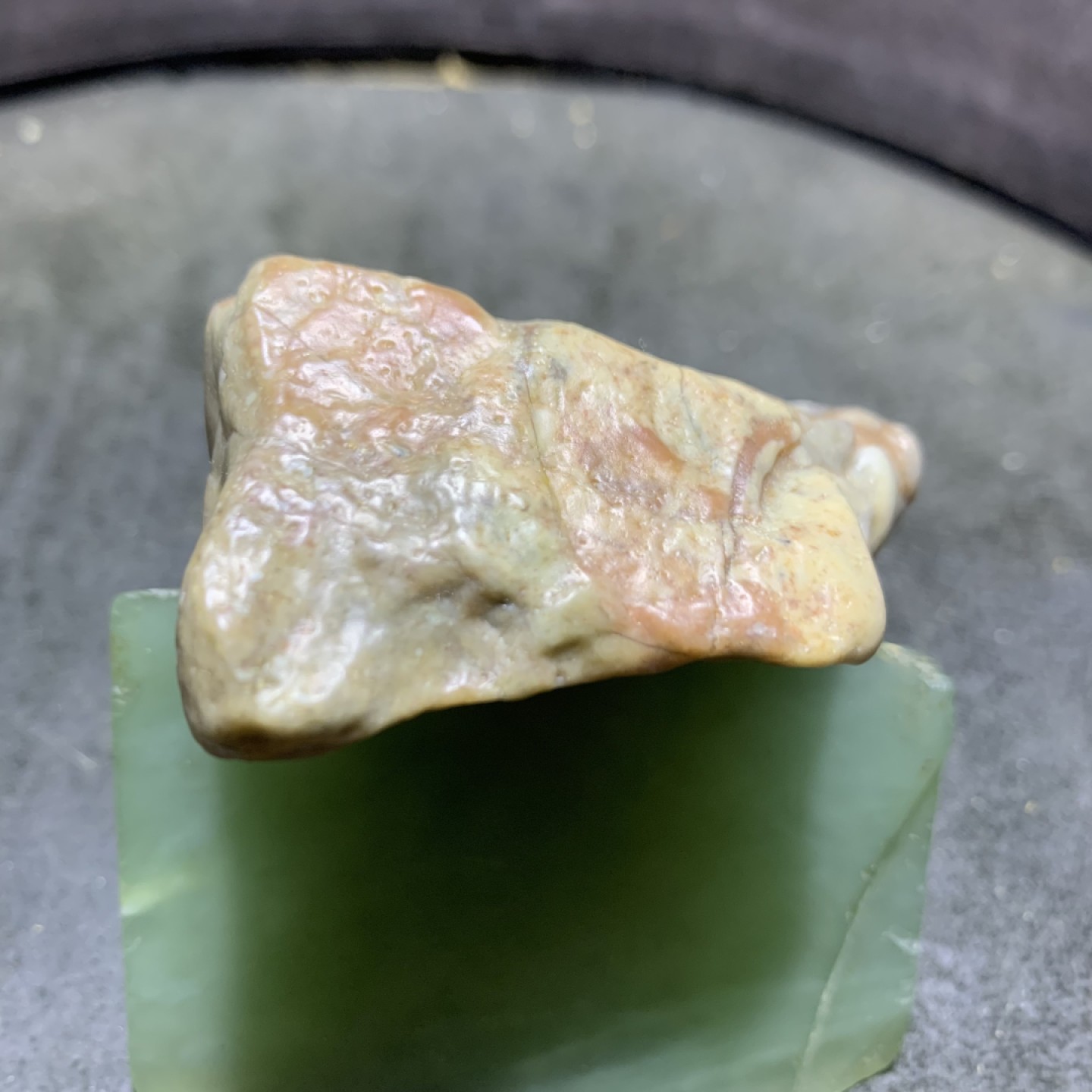 仅此一块，天然精品戈壁滩马马石原石一块！