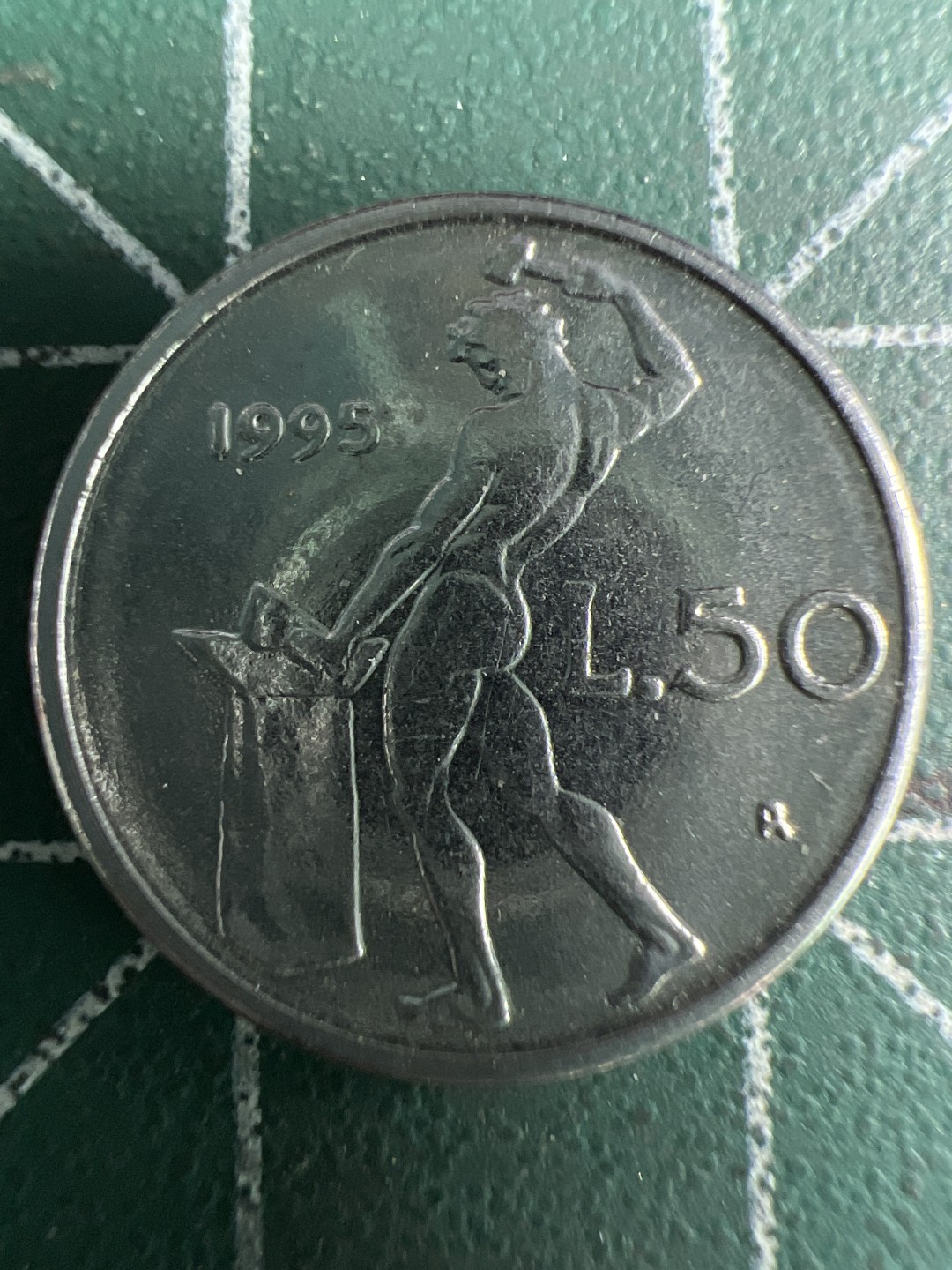 泡泡堂第274期  世界硬币 （无押金，捡漏，全场20包邮，偏远地区除外，接收代拍业务） 意大利50里拉小币