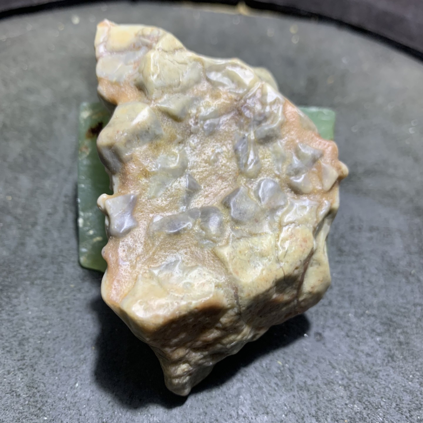 仅此一块，天然精品戈壁滩马马石原石一块！