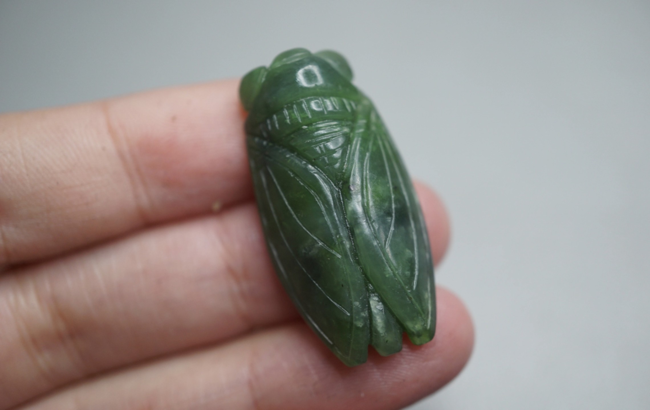 ｜冷门出品｜精选专拍·第贰拾柒场· 苏工和田玉玉蝉挂件