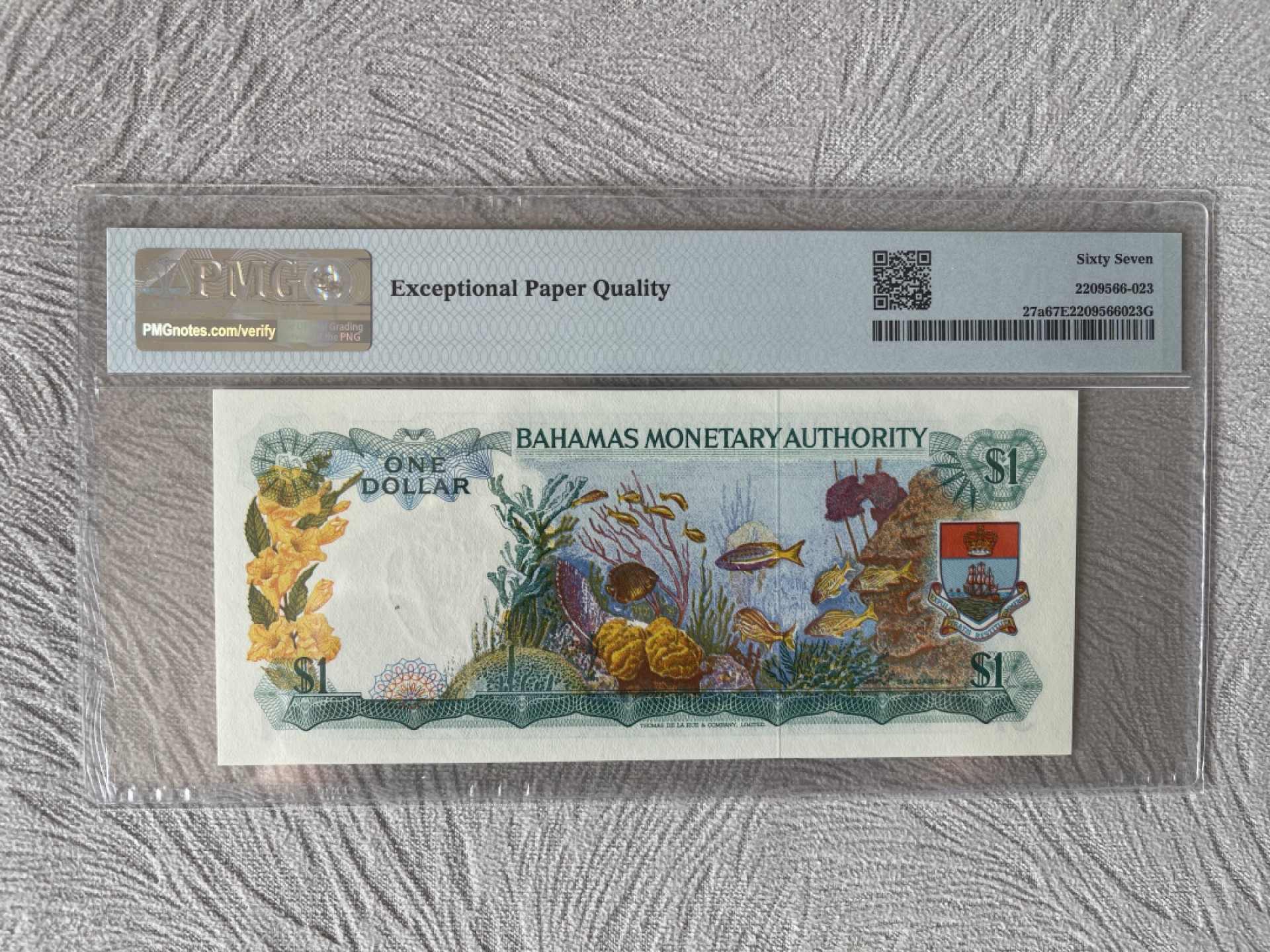 巴哈马纸币1968年1元