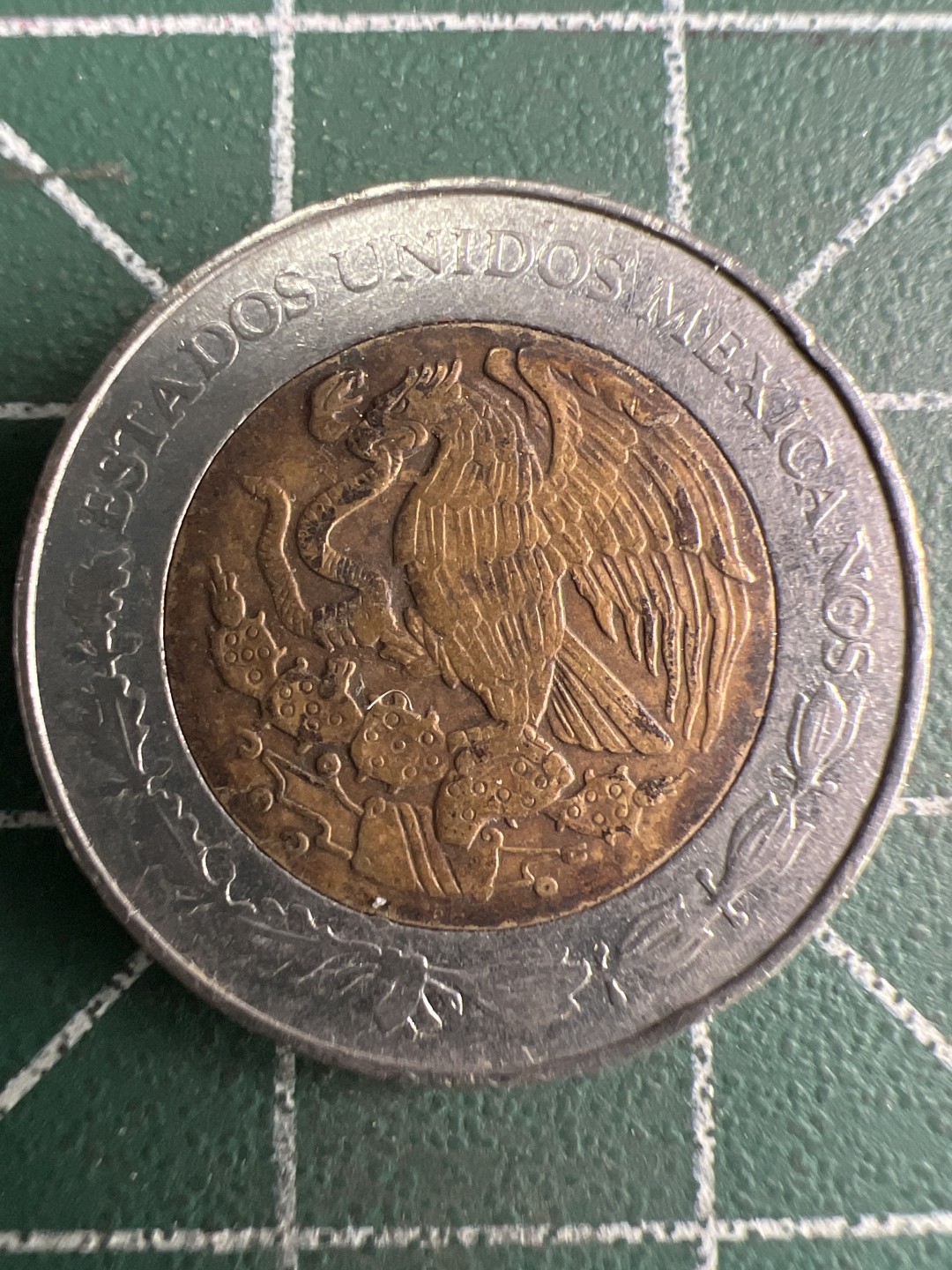 泡泡堂第298期  世界硬币 （无押金，捡漏，全场20包邮，偏远地区除外，接收代拍业务） 墨西哥一比索